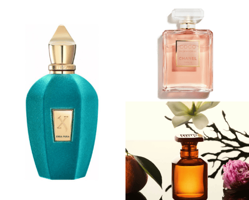 Parfum cover photo collage