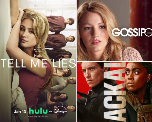 My Top Binge Worthy Series cover photo collage