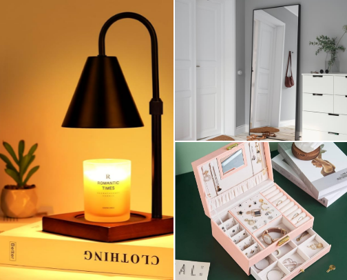 Home essentials cover photo collage