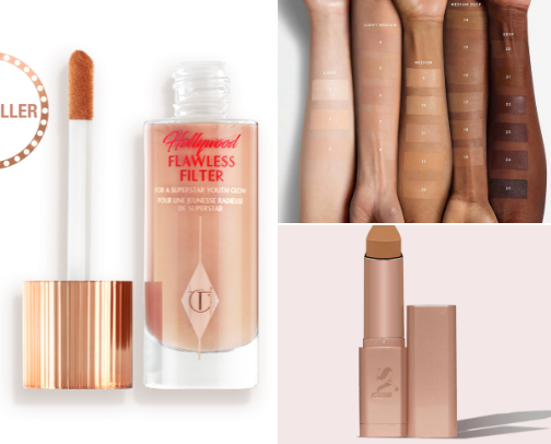 sephora go to makeup🩷 cover photo collage