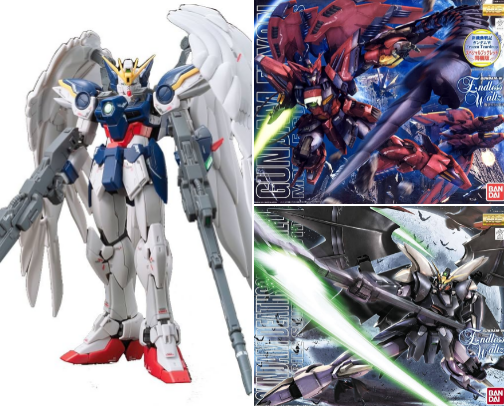 Gundam Models cover photo collage