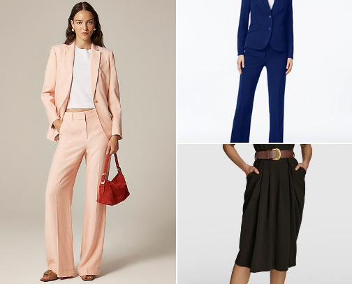Women's Guide to Power Dressing cover photo collage