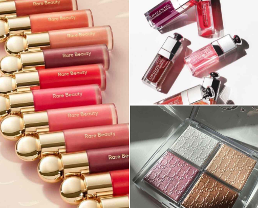 The Hot Girl Makeup List💌 cover photo collage