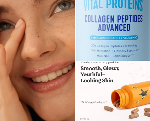 Beauty From Within: Supplements for Skin, Hair & Glow✨💖 cover photo collage