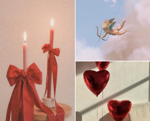 Valentine's Day 🩷 cover photo collage