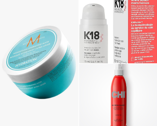 favorite hair products!! cover photo collage