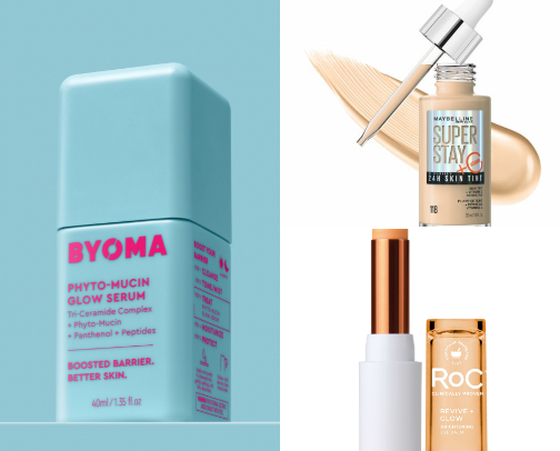 Glowy Summer Makeup for Mature-ish Skin ☀️ | Lightweight, Radiant Beauty Tips cover photo collage