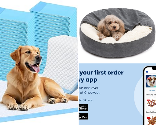 Never have a RUFF day with my favorite dog items! cover photo collage