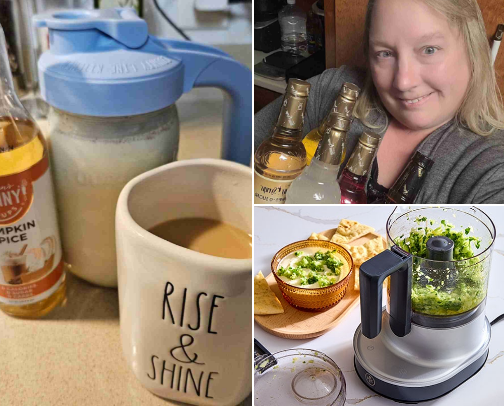 Kitchen or cooking essentials cover photo collage