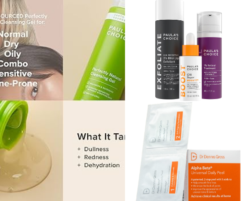 Go-To Skin care cover photo collage