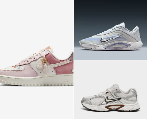 non-basic NIKE shoes 2025 hit cover photo collage
