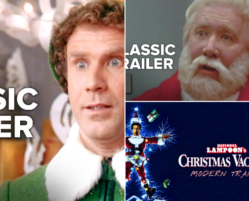 Best Holiday Movies. cover photo collage