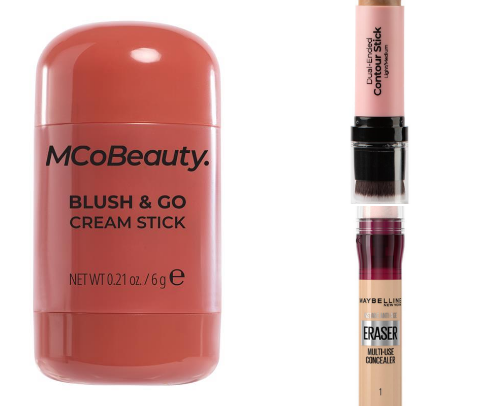 Affordable beauty finds cover photo collage