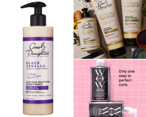 Best Haircare Products for Natural and Curly Hair (and I've tried TONS!!) cover photo collage