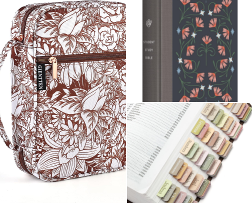 Bible study essentials cover photo collage