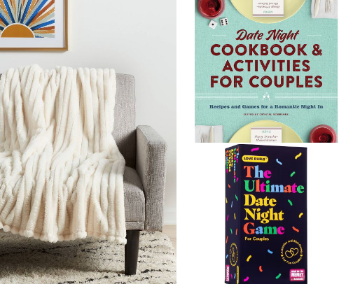 Cozy Date Night In cover photo collage