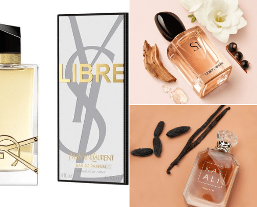 Perfumes for her ✨️ cover photo collage