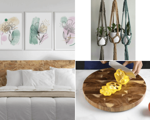 Home is a canvas, and decoration is how we paint stories. #HomeDecorInspiration cover photo collage