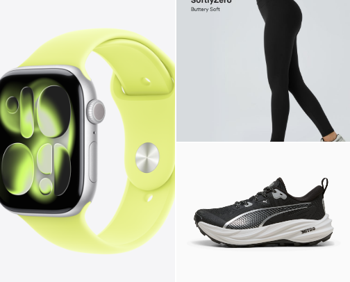 Must haves for fitness journey cover photo collage
