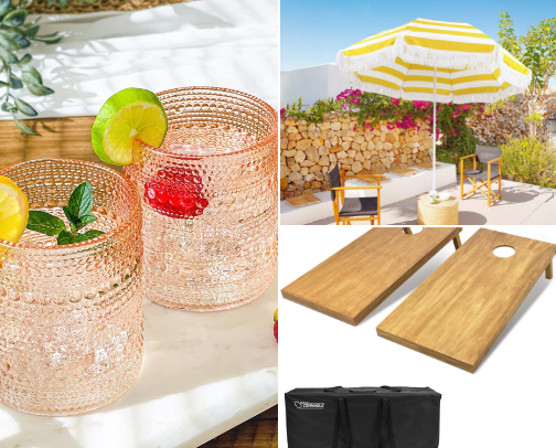 Summer Entertaining cover photo collage
