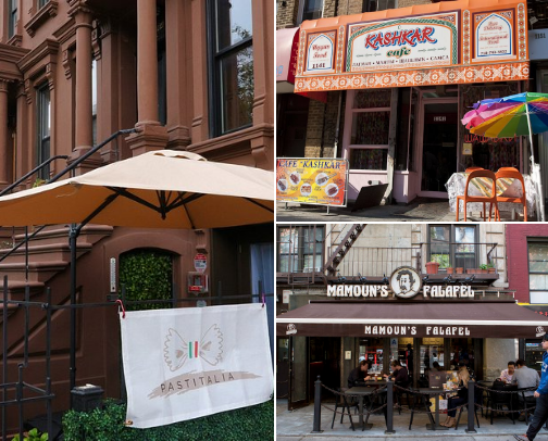 Under the radar NYC eats… cover photo collage