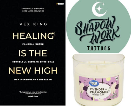 Emotional Healing & Inner Calm Reads cover photo collage