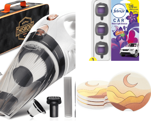 Car Essentials cover photo collage
