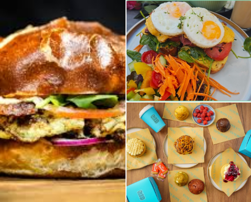 BEST food places in Hanau 🍰 ☕️ 🍔 cover photo collage