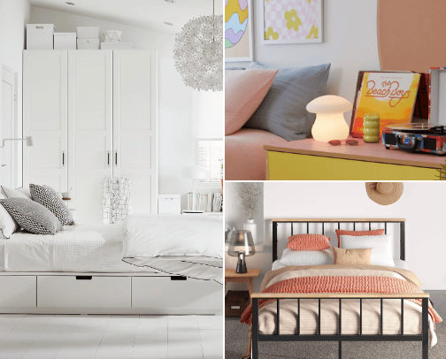 Aesthetic Furniture for Small Spaces 🛒 cover photo collage