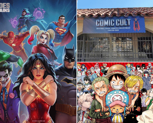 Comics and Mangas!! cover photo collage