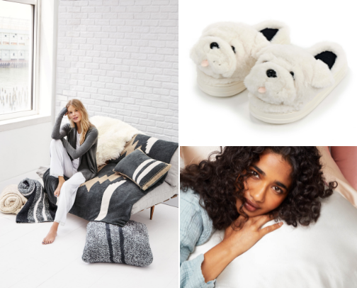 Cozy Home Essentials for Relaxing Days cover photo collage