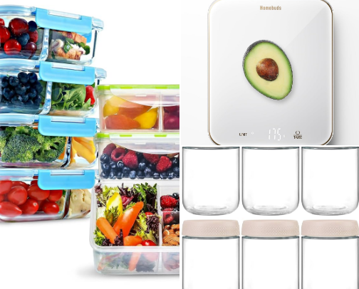 Meal prep essentials cover photo collage