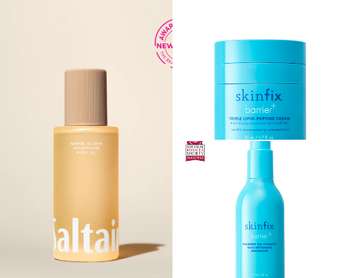 Skincare cover photo collage