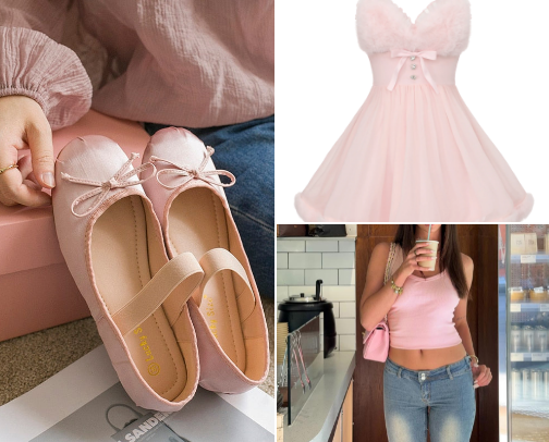 The Pink List 🎀 Fashion, Lingerie & more (with discounts!) cover photo collage