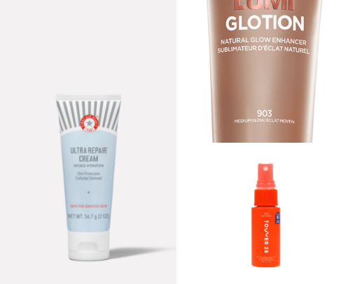 Skincare/Makeup cover photo collage