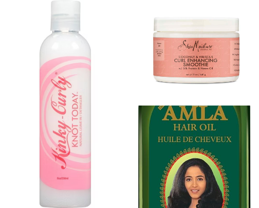 Go to hair products ➰✨🫧 cover photo collage