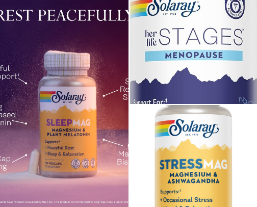Supplements for Mood & Anxiety cover photo collage