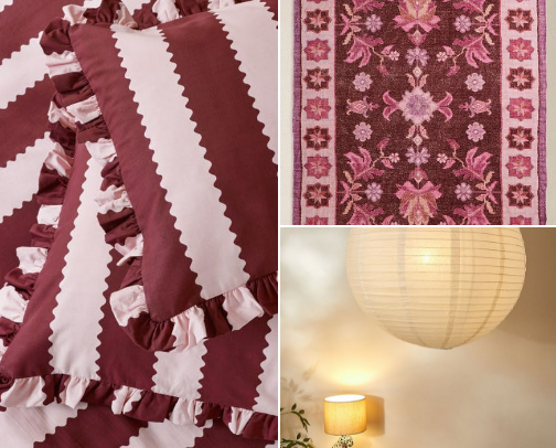 bedroom moodboard cover photo collage