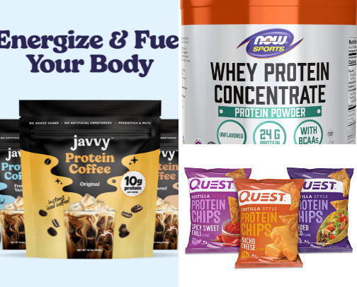 My Favorite Snacks/Food/Protein Eats cover photo collage