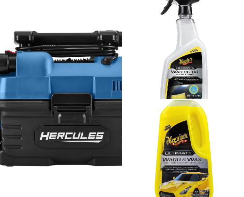 Car Cleaning cover photo collage