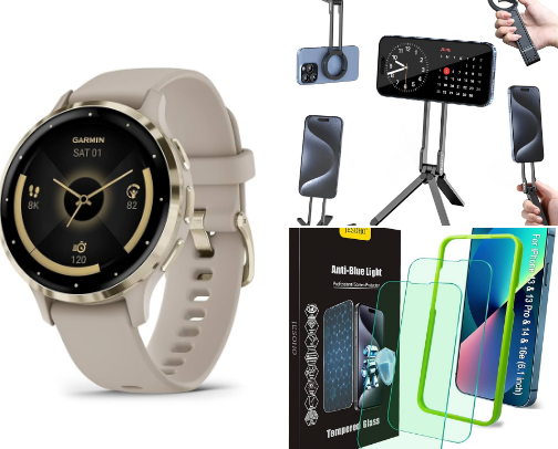 Favorite Tech Accessories cover photo collage