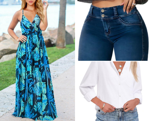 🌞 Women’s Summer Fashion Must-Haves 2025 🌞 cover photo collage