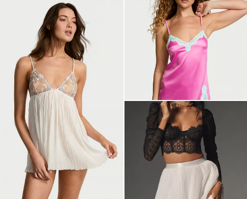 Lingerie for you to sleep and feel like a queen cover photo collage