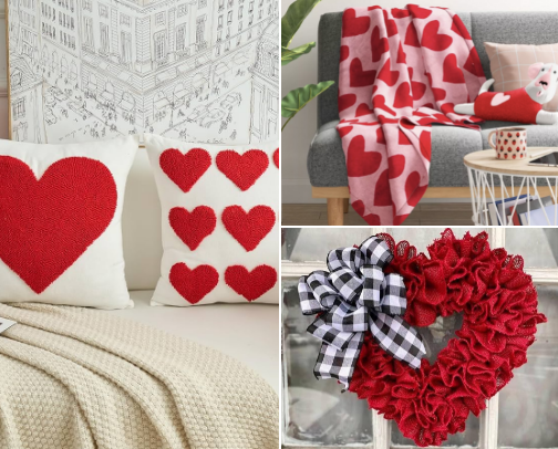 ❤️ Valentine’s Day Decor & Gifts That Will Steal Hearts ❤️ cover photo collage