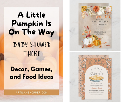 November baby shower ideas cover photo collage