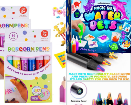 Kid Crafts cover photo collage