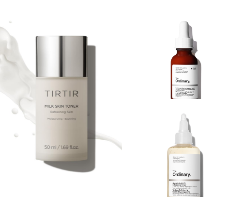 Skin care cover photo collage