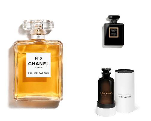 Every thing for smell (parfums, body mist's, creams,...) cover photo collage