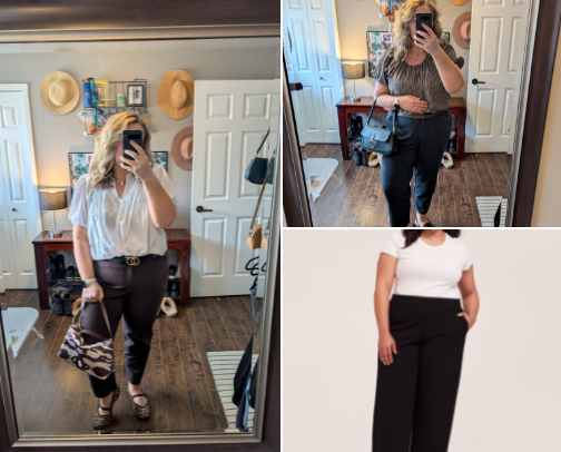 Pants for plus size girlies ✨ cover photo collage