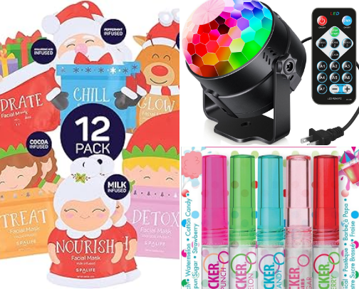 Tween and teen stocking stuffers cover photo collage